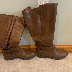 Macy’s style and co. Brown Knee-High Boots